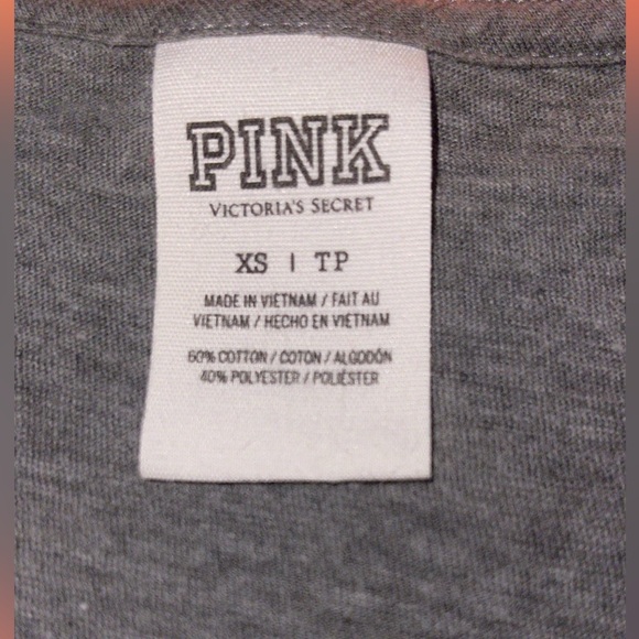 Pink brand t shirt color orange size XS - Picture 2 of 2